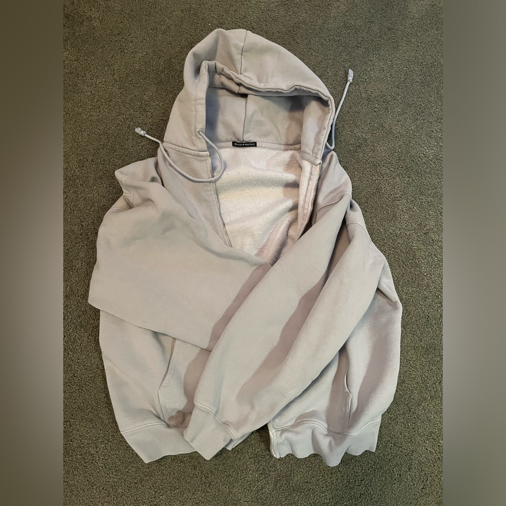 Brandy Melville Zip Up Hoodie